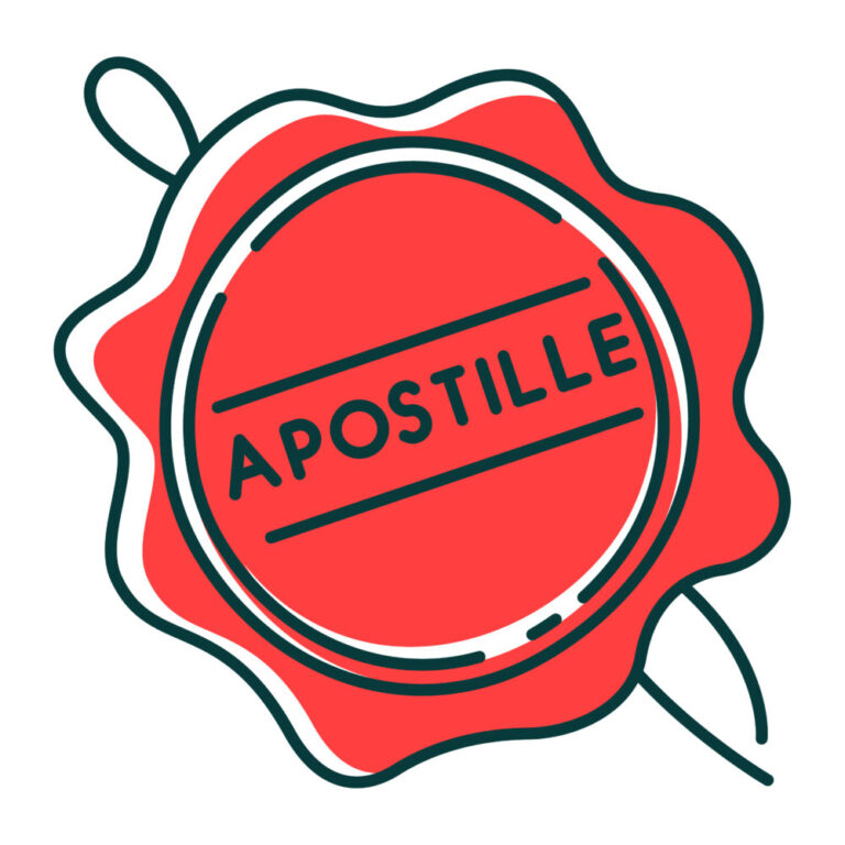 stilisierte Apostille Notar Bocholt
